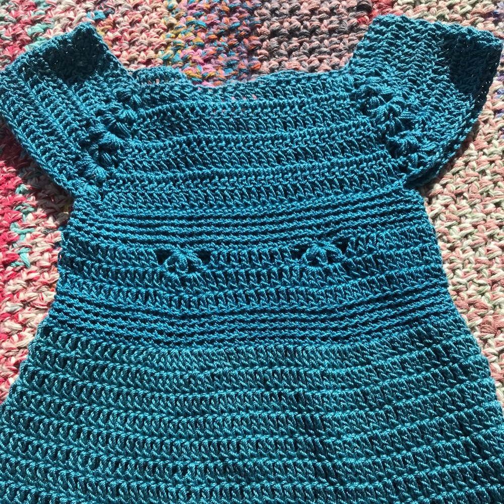 Teal Baby Girl’s Dress